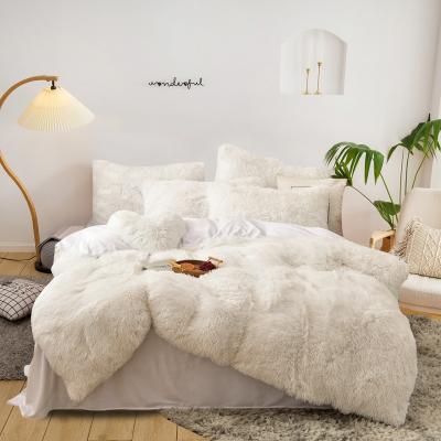 China 1.0m (3.3ft) Shaggy Duvet Cover Set for sale