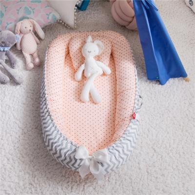 China Modern Soft Cotton Nest Crib Sleep Portable Hutch Newborn Baby Suitable Nest for sale