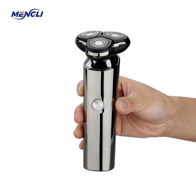 China Fashion Men Triple Shaver Waterproof Electric Blade Electric Shaver With Led Light Floating 3D Shaving for sale