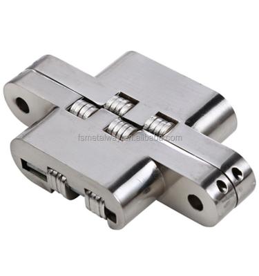 China 180 Degree Stainless Steel Hinge Heavy Duty Adjustable Concealed Concealed Invisible Door Hinge for sale