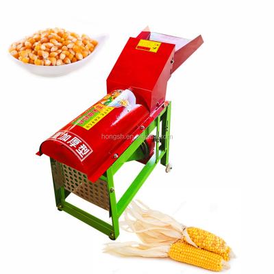 China Customized small self-use corn thresher diesel powered maize thresher grocery sales for sale