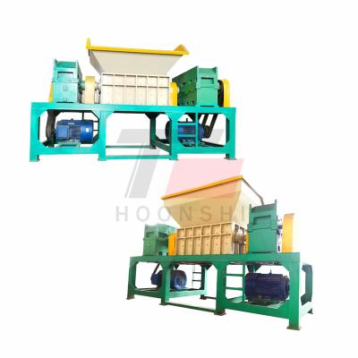 China Solid Waste Recycling Twin Shaft Replaceable Municipal Waste Recycle Small Industrial Shredder Shredder for sale