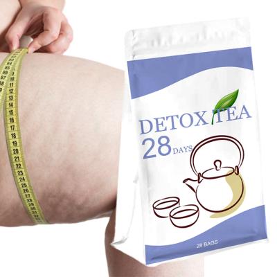 China 28 Days Private Label Decaf Decaffeinated Tea Slimming Tea Flat Belly Tea for sale