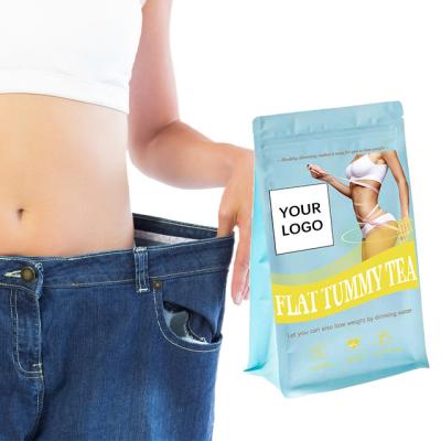 China Chinese Low Fat OEM Slimming Tea Weight Loss Herbal Detox Tea Belly Tea Private Label Detox Flat for sale