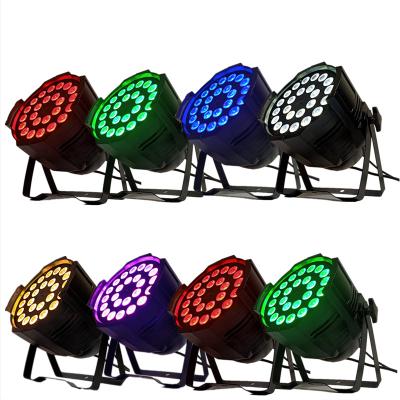 China Fan inside. Professional UV Par RGBWA LED Stage Light Led Par64 RGBWAP 6IN1 24*18W Led Par Light Led Effect DJ Par Light Led UV rgbwa 24x18w for sale