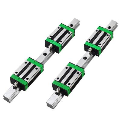 China Hotels High Quality Steel Linear Guide Rail Blocks HGH-CA/HA Sizes 15 20 25 30 35 45 55 65 with Linear Guideway for CNC and Actuator for sale