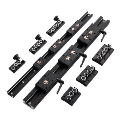 China CNC Machine Aluminum SGR SGB double axis linear guide rail with lock SGR15N SGR15 SGR20N SGR20 SGR25 SGR35 for woodworking and CNC machine for sale