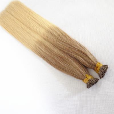 China 0.5g 0.8g 1g i Stick Wave Hair Silky Straight Virgin Remy Hair Pre Bonded Hair Extensions for sale