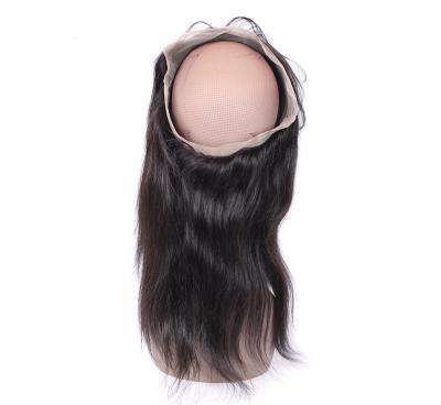 China Brazilian Human Hair 360 Lace Frontal Human Hair Full Lace Closure Unprocessed Virgin Remy Human Hair Swiss Lace Headband 100% Virgin Human Hair for sale