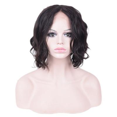 China Wholesale Deep Wave Hair Brazilian Body Wave Pixie Cut Short Full Lace Wig for sale