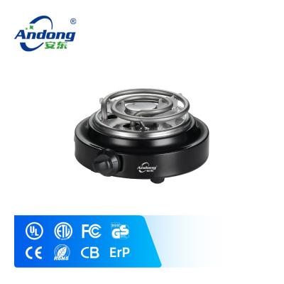 China With thermostat and temperature 500w adjustable hot plate electric single coil burner stove with CE/CB/GS/ROHS/ERP/SASO for sale