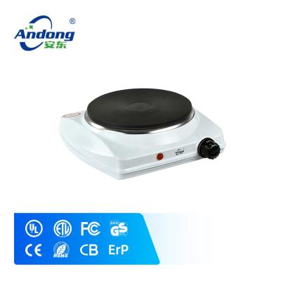 China Small Size Portable Electric RV Hot Plate With Solid Hot Plate 155mm for sale