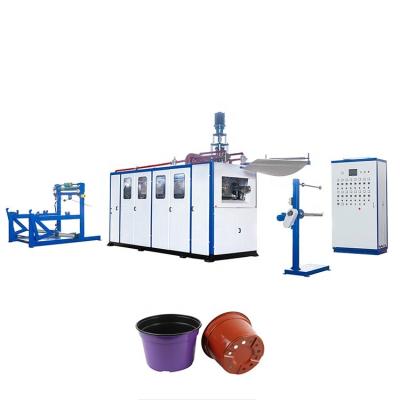 China Bowl PP LDPE Thermoforming Plastic Flower Pot Making Machine Price for sale