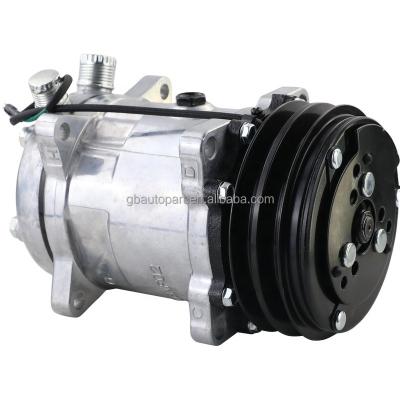 China good quality UNIVERSAL 575186 5800029 auto air conditioner compressor 24v air conditioner compressor for SCANIA 142/143 for sale