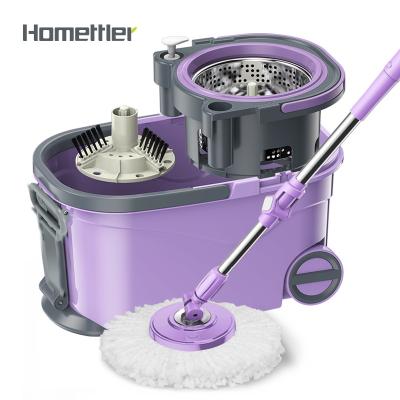 China Sustainable Hot Selling Innovative Microfiber Mop Cleaning With Durable Auto Car Wash Mop Bucket Home Care Products for sale