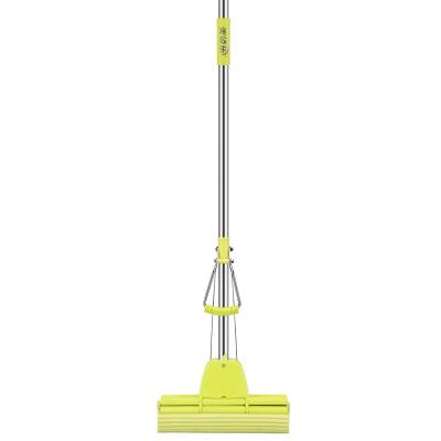 China Sustainable Floor Cleaning Tool Telescopic Pole PVA Sponge Mop for sale