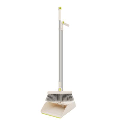 China Home Eco - Friendly House Cleaning Tools Long Handle Broom And Dustpan Set for sale