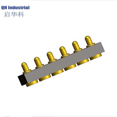 China Italienisch-amerikanische Pogo Pin Pcb Smt DIP Typ Datei Ul Goldplattierung Industrieelektrische Steckverbinder zum Verkauf zu verkaufen