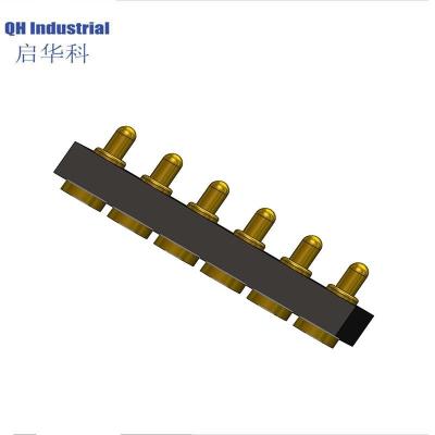 China Standard-CE-UL-Zertifikat 2,54 mm Abstandshöhe 2,5 mm Männliche weibliche Kopfhaut SMT-Pin-Kopfhaut Pogo-Pin-Anschluss zu verkaufen