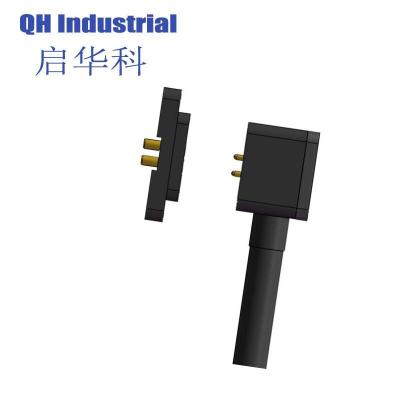 China 4Pin Israel Cable Connector Magnetic Charging Connector Magnet Connector Vcd Magnetic Pogo Pin Magnetic 12V Connector for sale