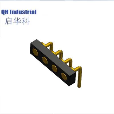 중국 4핀 모나코 LCD 커넥터 스프링 충전 핀 커넥터 자기 커넥터 자기 스프링 충전 핀 커넥터 판매용