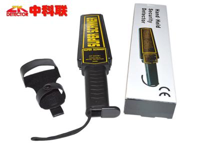 China 9V Battery Powered Handheld Body Scanner Airports / Railway Stations Use for sale