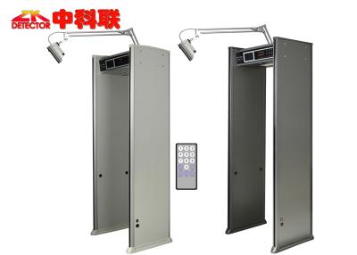 China High Tech Camera Walk Through Metal Detector  Monitoring Walk Through Metal Detector AC 110 - 250V 50 60Hz Powered for sale