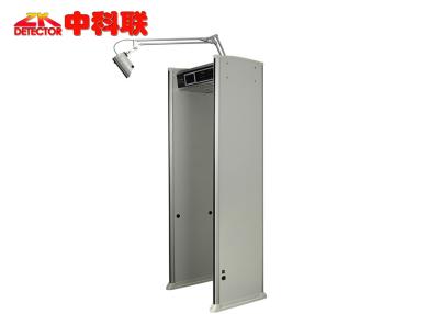 Cina Metal detector su misura della struttura di porta del monitoraggio della macchina fotografica con lo schermo LCD luminoso eccellente in vendita