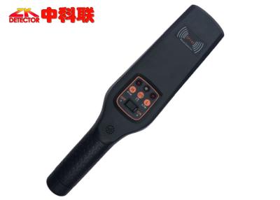 China 340*40*80mm Portable Metal Detector Buzzer and LED Synchronized Alarm Mode for sale