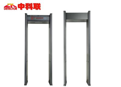 China OEM / ODM Capable 6 Zones Metal Walk Through Gate CE / ROHS Certificated for sale