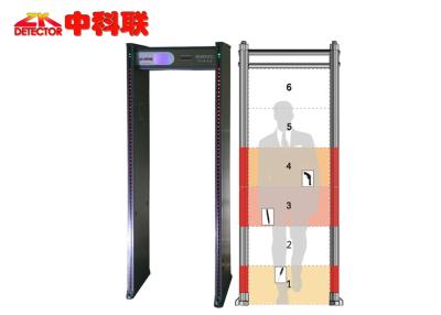 China IP55 Metal Detector Security Gate , Weatherproof Full Body Metal Detectors for sale