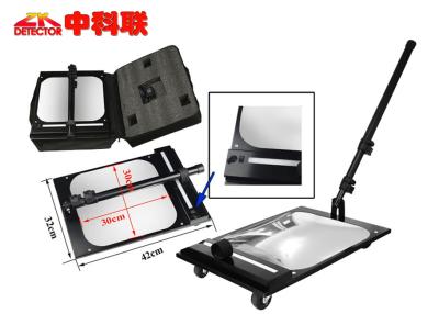 China Non - Friable Acrylic Under Vehicle Inspection Mirror 30CM Convex with Camera for sale