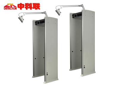 China Waterproof Door Frame Metal Detector with Camera Gray / Black / White Color Available for sale