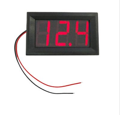 China / Digital DC Voltmeter With Reverse Connection Protection 0.56 Inch DC4.5V-30.0V LED Digital Voltmeter for sale