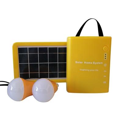 China Home Portable Solar Generator DC 3W Portable Solar Lighting System With BLE Speaker And Radio Solar Power System for sale