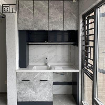 China Environmentally Friendly Washing Machine Cabinets Sink Cabinet Custom Bathroom Laundry for sale