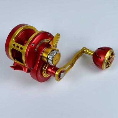 China 13BB+2BB Stainless Steel Seawater Master Spool Aluminum Aerial Reel Frame Reel Building Fishing Reel Fishing for sale