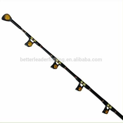 China Cheap Chinese Fuji Solid Guide Rod Boat E-Glass Fiberglass Fishing Rod Made In China for sale