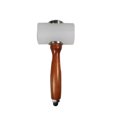 China No Mallet Nylon Black/White Hammer And Accessories Wood Crafts Tool Crab Blacksmith Chasing Hammer For Leather for sale