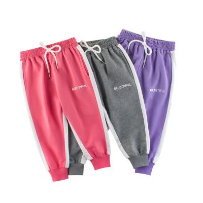 China Anti-pilling Summer Clothing Children Jogger Sweatpants Baby Pants Three Colors Children Sports Pants for sale