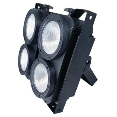 China High end sports stadiums quality four eyes cob stage assist light dmx 400w led blinder for sale