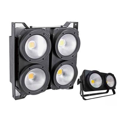 China Outdoor Sports Stadiums 4x100W COB Double Attendance DLSE COB Stage Light 400W LED Blinder for sale