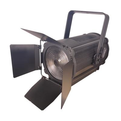 China TV Studio Factory Price Fresnel Spotlight Led 200w Zoom Cob Light Theater Par Light Warm White for sale