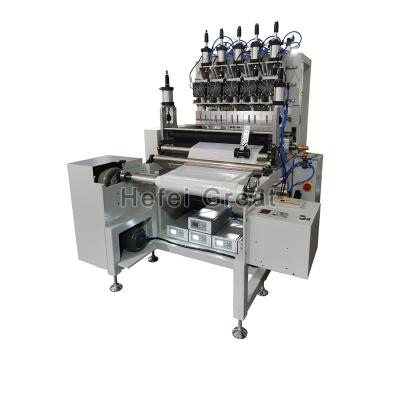 China Head Moved Textile Making Machine Blanket Compound Machine Ultrasonic Quilting Quilting Making Machine for sale