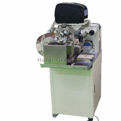 China Single Operation Automatic Wire Labeling Machine Cable Folding Labeling Machines for sale