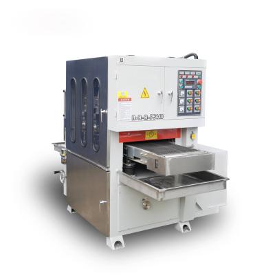 China Double Speed ​​Three Motor Sanding One Wheel Magnetic Water Mill Wire Drawing And Derusting Building Material Sanding Machine for sale