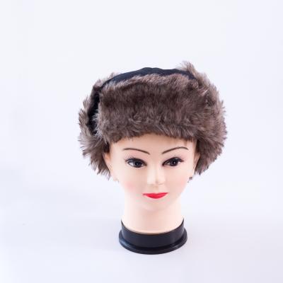 China 100% COMMON Earflap Earflap Trooper Hats Good Quality Faux Fur Suede Plain Warm Unisex Plush Polyester Earflap Winter Adults for sale