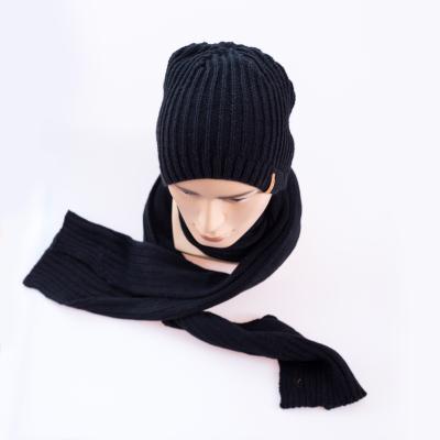 China Kit Knitting Hat Scarf Daily Travel Comfortable And Soft Popular Knitting Warm Suit for sale