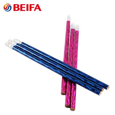 China office & Wholesale Easy Writing School Pencil Beifa Brand MA0012 Alibaba Color Standard Wooden Pencil With Eraser for sale