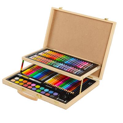 China DIY Box 106 Mega Piece-Deluxe Wooden Set Educational Coloring, Painting and Drawing Art Set for sale